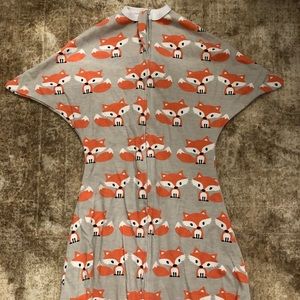 Zipadee Zip swaddle - fox pattern